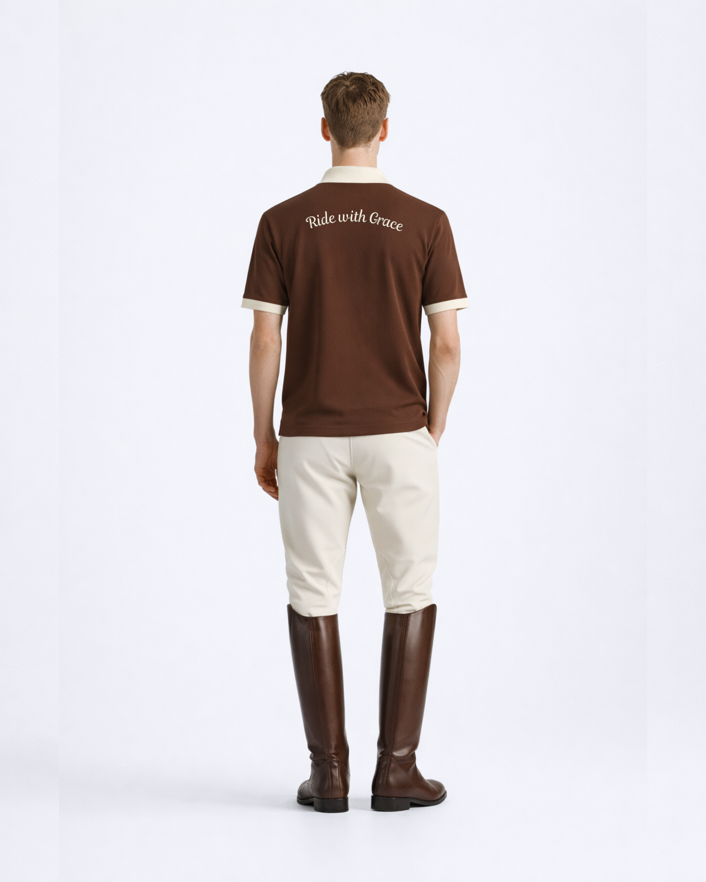Equestrian Edition V-Neck Polo T-Shirt