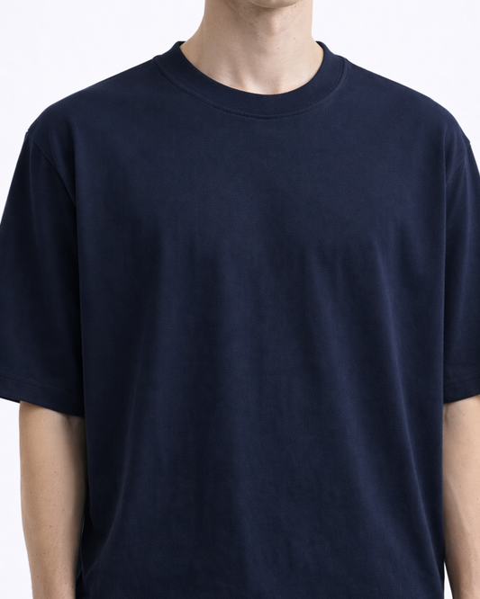 Navy Oversized Fit T-Shirt