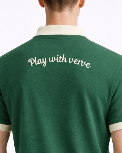 Pickleball Edition V-Neck Polo T-Shirt