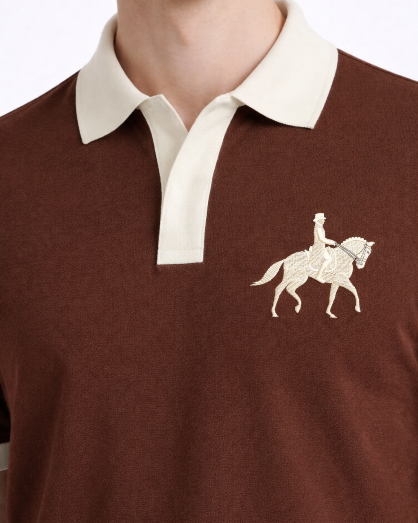 Equestrian Edition V-Neck Polo T-Shirt