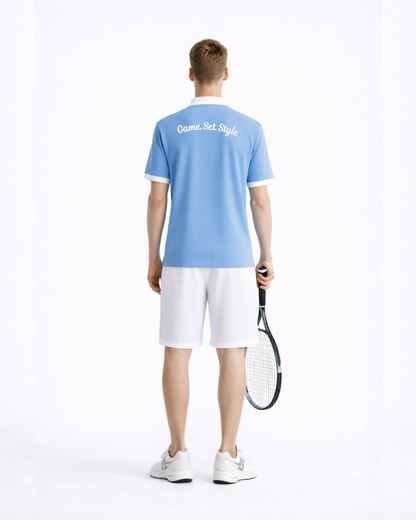 Tennis Edition V-Neck Polo T-Shirt