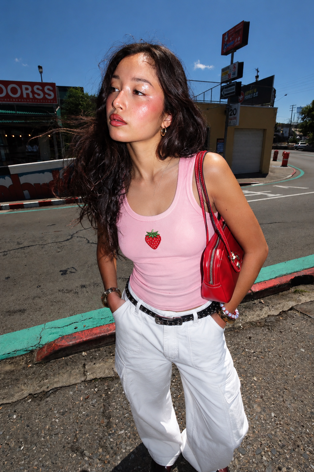 STRAWBERRY TANK TOP