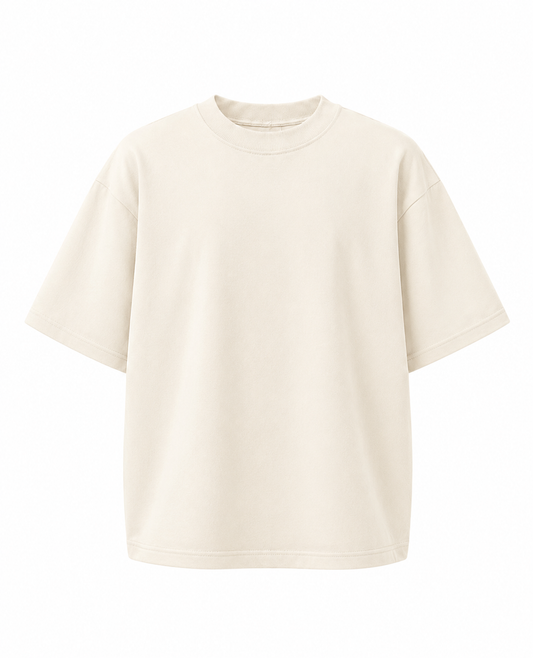 CREAM OVERSIZED