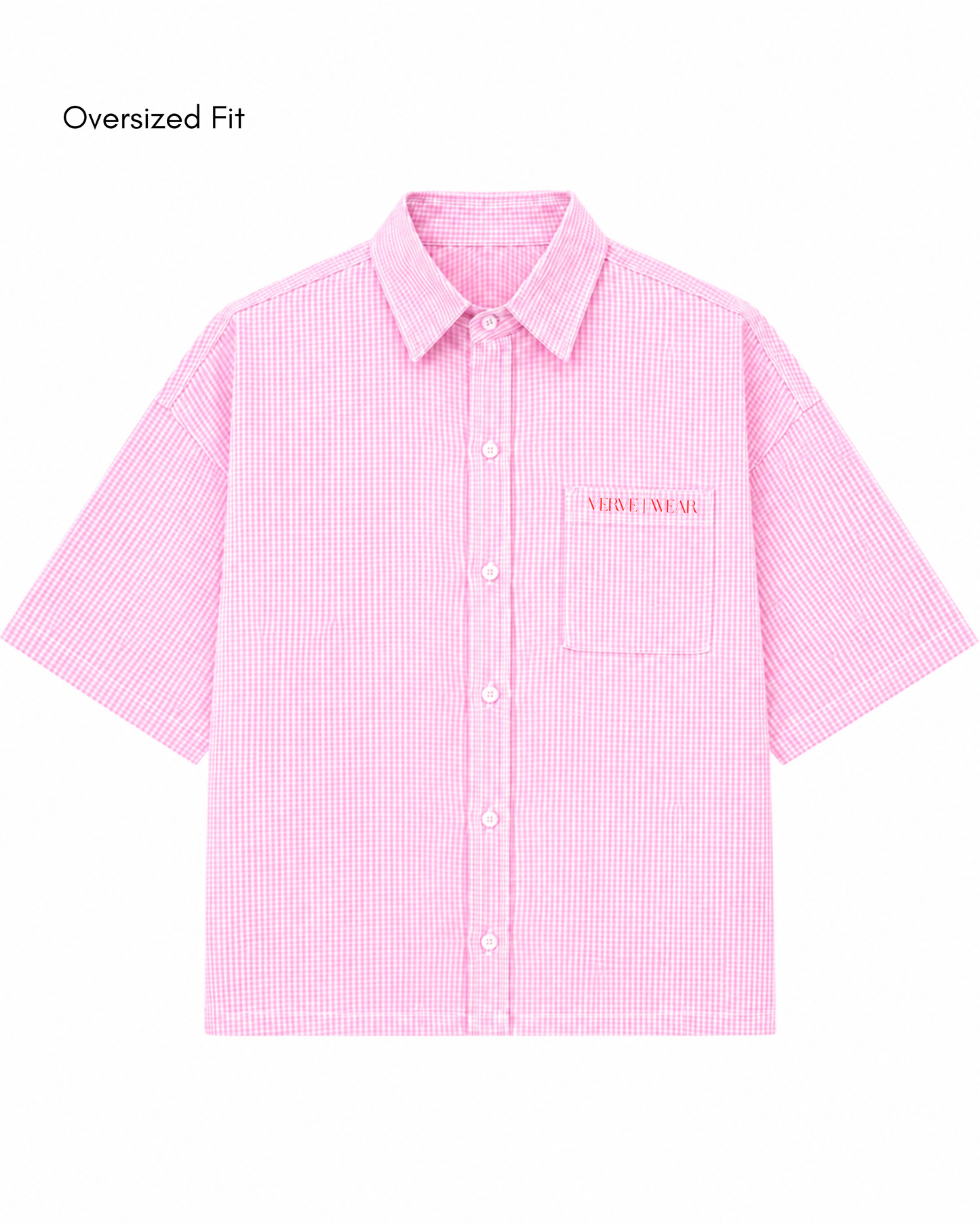 LIGHT PINK  BOXY SHIRT
