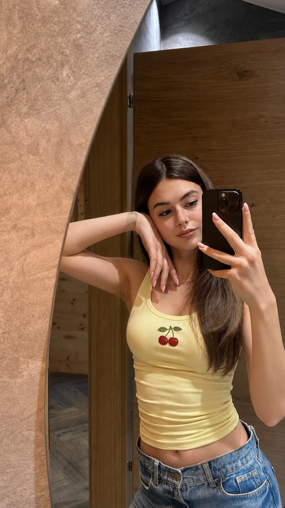 CHERRY TANK TOP