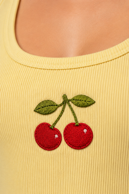 CHERRY TANK TOP